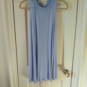 Francesca's Baby Blue Swing Dress